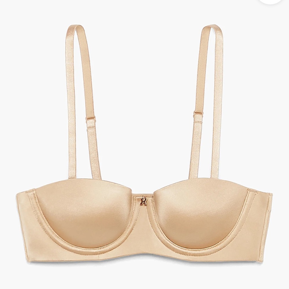 savage x fenty core microfiber strapless bra
